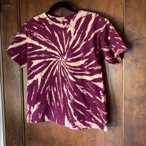 homemade tye dye tee